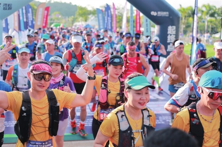 2023年9月，河源春沐源小镇的徒步越野挑战赛活动，1000多人沉浸式感受秀丽风光。